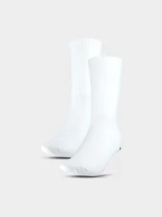 Skarpetki basic (2-pack) uniseks 4F 4FWSS25USOCU416 - białe - Skarpetki damskie - miniaturka - grafika 1