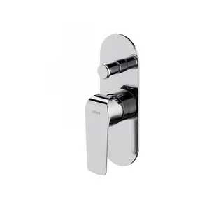 Cersanit City bateria wannowo-prysznicowa podtynkowa chrom S951-345 S951-345 - Baterie wannowe i prysznicowe - miniaturka - grafika 1