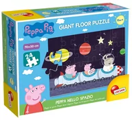 Puzzle - Lisciani Puzzle podłogowe Świnka Peppa w kosmosie 24 - miniaturka - grafika 1