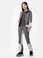 Kurtki damskie - 4F Kurtka damska skiturowa Primaloft® Active H4Z22-KUDH061-22S Szary Roz. XL - miniaturka - grafika 1