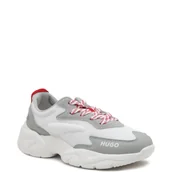 Buty dla chłopców - HUGO KIDS Sneakersy - miniaturka - grafika 1