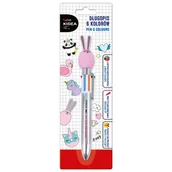 Długopisy - Derform Długopis z figurką 6 kolorów - miniaturka - grafika 1