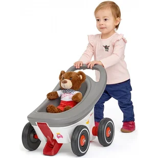 BIG Przyczepka Chodzik Wóżek 3w1 56255 - Chodziki - miniaturka - grafika 11