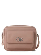 Torebki damskie - Calvin Klein Damska torebka na ramię Kobiety Sztuczna skóra różowy jednolity, ONE SIZE - miniaturka - grafika 1