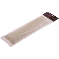 Inne mocowania - Komplet opasek samochodowych białych 300 x 2,5 mm FASTER TOOLS - miniaturka - grafika 1