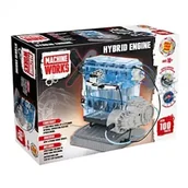 Poradniki hobbystyczne - Model silnika Haynes 4 cylindrowy Hybrid Electric Engine + polska instrukcja - miniaturka - grafika 1