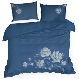 Euro Firany Pościel 220 x 200 Haftowana Haft3/St/ Granat+ Srebrny 1224679 - Pościel - miniaturka - grafika 1