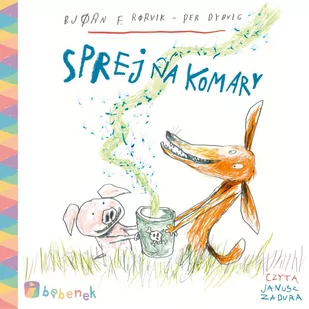 Sprej na komary. Lisek i prosiaczek - Audiobooki dla dzieci i młodzieży - miniaturka - grafika 1