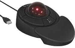 KEYSONIC Mouse ergonomisch Trackball - Myszki - miniaturka - grafika 1
