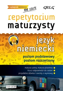 Greg Repetytorium maturzysty - j. niemiecki GREG - Pomoce naukowe - miniaturka - grafika 1