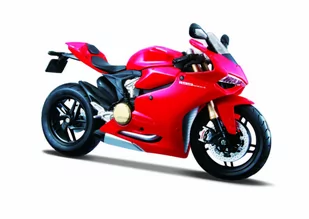 Maisto, 32704 DUCATI 1199 PANIGALE Z PODSTAWKĄ 1/12 - Kolekcjonerskie modele pojazdów - miniaturka - grafika 1