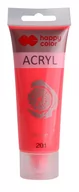 Przybory szkolne - Happy Color Farba akrylowa 75ml. czerwona fluorescencyjna - miniaturka - grafika 1