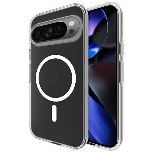 Case-Mate Etui do Google Pixel 9 Pro [6,3 cala, 2024] [ochrona przed upadkiem] [kompatybilne z bezprzewodowym ładowaniem] Signature Clear etui na telefon Pixel 9 Pro, odporne na żółknięcie,