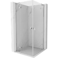 Kabiny prysznicowe - Mexen Mist-H L Duo kabina prysznicowa uchylna 105 x 105 cm, transparent, chrom - 8A5L-105L-105P-01-00 - miniaturka - grafika 1