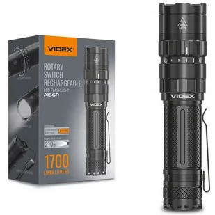 Przenośna latarka Led Videx 1700Lm 6500K 20W Usb-c - Latarki - miniaturka - grafika 1
