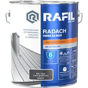 Farby zewnętrzne - Radach szary grafitowy RAL 7024 połysk 10L - miniaturka - grafika 1