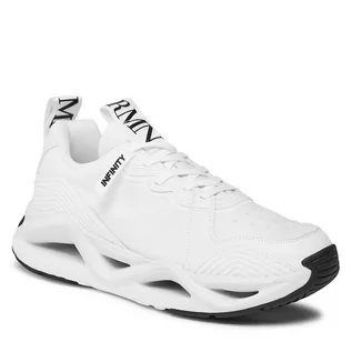 Półbuty męskie - Sneakersy EA7 Emporio Armani X8X143 XK369 D611 White+Black - grafika 1