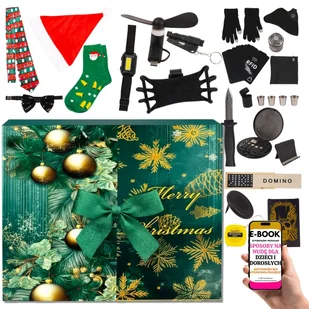 KALENDARZ ADWENTOWY DLA FACETA 24 Prezenty Na Adwent Dla Mężczyzny Chłopaka Ojca Dziadka 18+ EBOOK-3 - Ozdoby bożonarodzeniowe - miniaturka - grafika 1