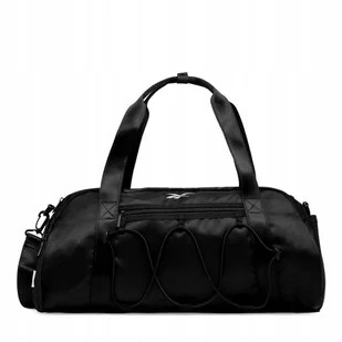 Torba sportowa szkolna na ramię trening czarna Reebok RBK-020-CCC-05-BLACK - Torby sportowe - miniaturka - grafika 1
