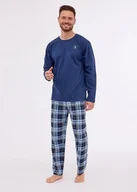 Piżamy męskie - Piżama Cornette 124/263 Aspen dł/r 3XL-5XL - miniaturka - grafika 1