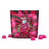 Suplementy naturalne - Żelki konopne Raspberry Blast Green Out® x Konopny Buch 140g Dutch Therapy - miniaturka - grafika 1
