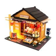Zabawki kreatywne - Habarri Habarri Miniaturowy domek Sklepik w Tokio M914 - miniaturka - grafika 1