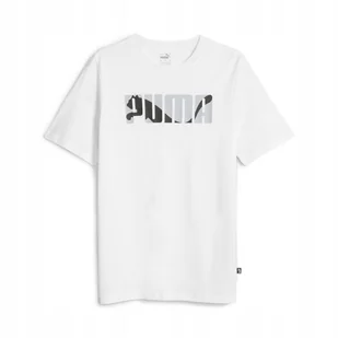 PUMA KOSZULKA GRAPHICS WORDING 67718502 r XXL - Koszulki męskie - miniaturka - grafika 1