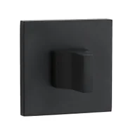 Klamki - Szyld Kwadrat Slim Wc Czarny - miniaturka - grafika 1