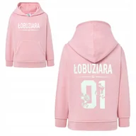 Bluzy dla dziewczynek - Bluza dziecinna /młodzieżowa Łobuziara 3/4 - miniaturka - grafika 1