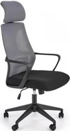 Fotele i krzesła biurowe - Krzesło biurowe VALDEZ fotel pracowniczy popiel / czarny - miniaturka - grafika 1