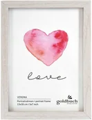 Ramki na zdjęcia - Ramka na zdjęcie 13x18 Verona White delikatna - miniaturka - grafika 1