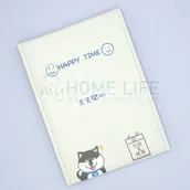 Lusterka do makijażu - Lusterko kosmetyczne myHomelife Lusterko podróżne podręczne składane duże PU kawaii - miniaturka - grafika 1