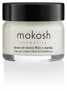 Mokosh Ujędrniający Krem Do Twarzy Anti-Aging Róża z Jagodą 15ml - Kremy do twarzy - miniaturka - grafika 1