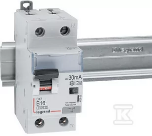 LEGRAND RÓŻNICOWONADPRĄDOWY P 312 2P B 16A 30MA TYP A SERII DX3, 410965 LEGRAN - Bezpieczniki elektryczne - miniaturka - grafika 1