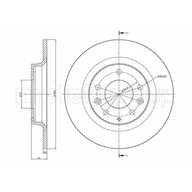 Tarcze hamulcowe - Tarcza hamulcowa CIFAM 800-622C - miniaturka - grafika 1