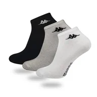 Skarpetki męskie - Skarpety stopki KAPPA SNEAKER 3 PARY - 35-38 - miniaturka - grafika 1