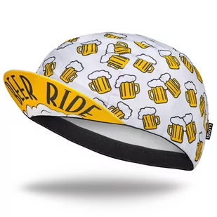 Czapeczka Bawełniana Rowerowa Pod Kask Unisex Luxa Beer Ride - Pozostała odzież dla rowerzystów - miniaturka - grafika 1
