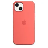 Etui i futerały do telefonów - Silikonowe etui z Magsafe na iPhone 13 Etui na telefon Różowy pomelo - miniaturka - grafika 1