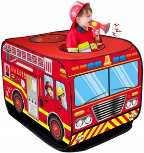 Namiot Straż Pożarna Wóz Strażacki Samochód Cars - Namioty i tipi dla dzieci - miniaturka - grafika 1