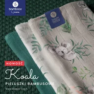 Koce i narzuty dla dzieci - PIELUSZKA BAMB.65X65 KOALA - miniaturka - grafika 1