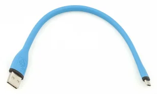 TB Kabel Micro USB 25cm Niebieski silikonowy AKTBXKU2SIBA25N - Kable USB - miniaturka - grafika 2