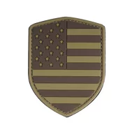 Odzież taktyczna i umundurowanie - 101 Inc. - Naszywka Morale Patch 3D - USA - Brązowy - 444130-3790 - miniaturka - grafika 1