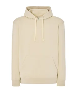 Bluza dresowa  męska z kapturem kolor beżowy roz.XXL - Bluzy męskie - miniaturka - grafika 1