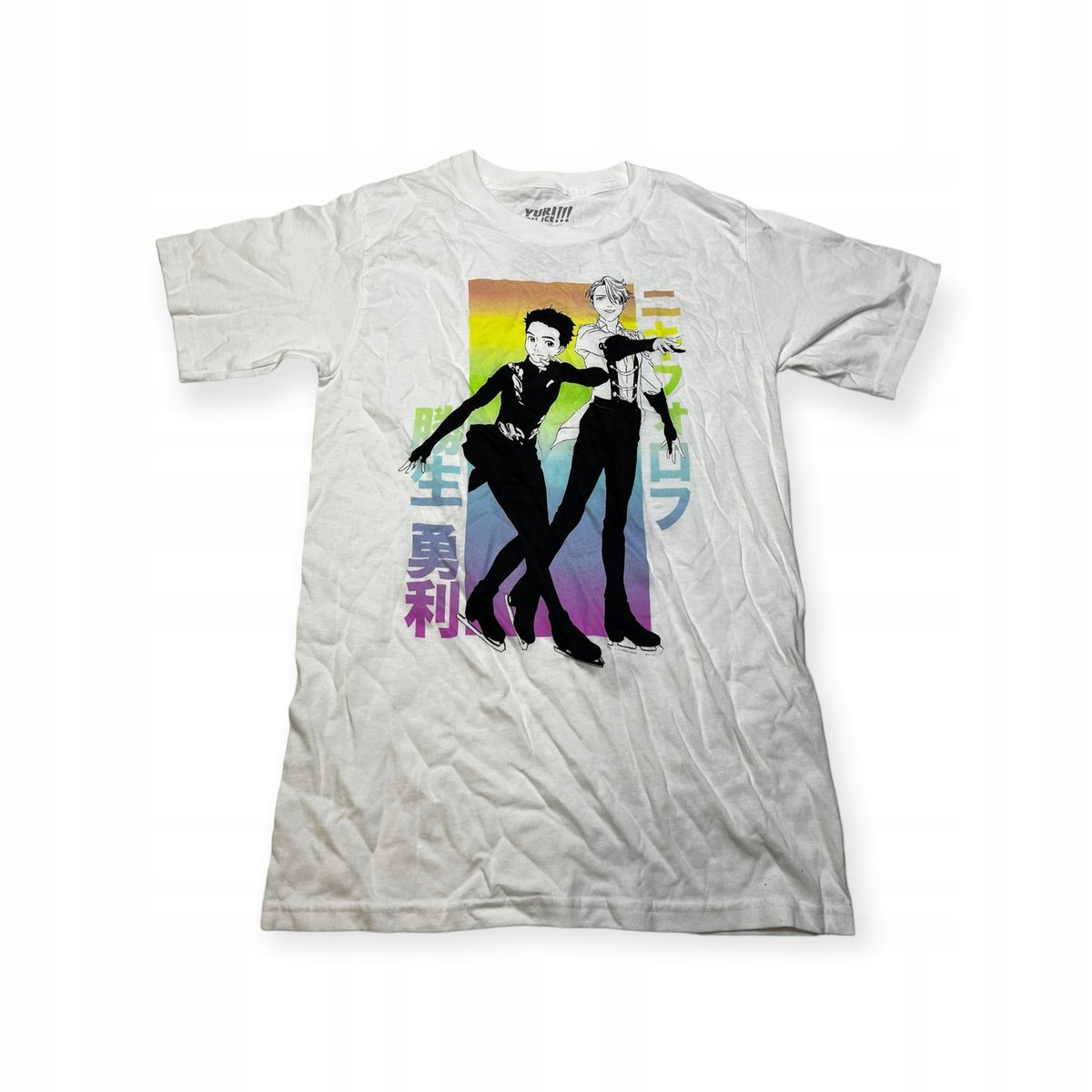 Koszulka T-shirt męski okrągły dekolt SPENCER'S nadruk L