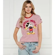 Koszulki i topy damskie - Desigual T-shirt MICKEY MOUSE Desigual x Disney Regular Fit - miniaturka - grafika 1