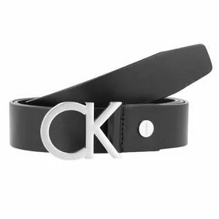 Paski - Calvin Klein CK Buckle Skórzany pasek black 100 cm K50K502119-100-001 - grafika 1