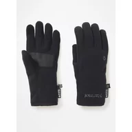 Rękawice narciarskie - Rękawiczki Marmot Infinium WINDSTOPPER Fleece Glove Rozmiar rękawiczek: XL / Kolor: czarny - miniaturka - grafika 1