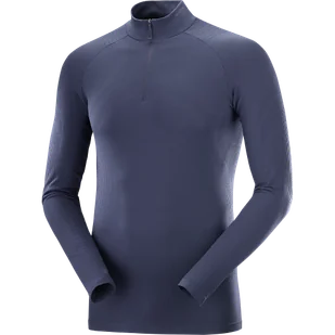 KOSZULKA SALOMON ESSENTIAL SEAMLESS M C18752 - Koszulki sportowe męskie - miniaturka - grafika 1