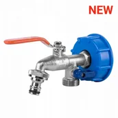 Inne akcesoria do nawadniania - Zestaw Ibc Kran 2 X Gz 3/4'' + 2X Nyple + Nakrętka - miniaturka - grafika 1