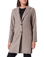 Płaszcze damskie - ONLY Onlcarrie Bonded Coat Otw Noos Płaszcz Kobiety,Caribou/Szczegóły: Melange,XL - miniaturka - grafika 1